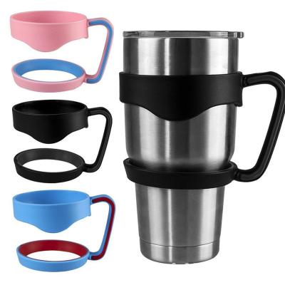 China Durable Portable Handles and Holder 30 20 Ounce Plastic Tumbler Hand Holder for 30oz 20oz Stainless Steel Cups for sale