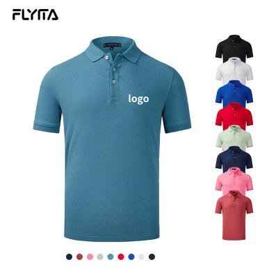 China Anti-Wrinkle Sports Empty Rugby Polo Shirt Mens Golf Pique Polo Shirts Polo T-shirts 100 Cotton Blank Mujer for sale