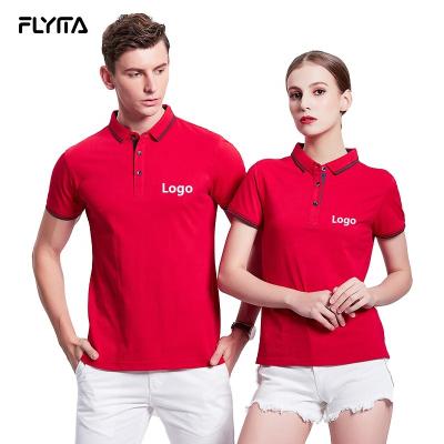 China High Quality Customized Blank T-Shirt Men Business Work Office Cotton Polo Shirts Sports Leisure Golf Anti-wrinkle With Embroidery Logo for sale