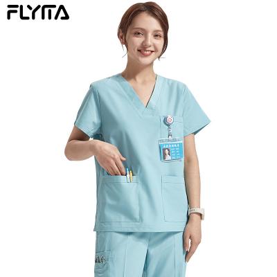 China Unique Hospital Uniform Scam Men Fashion Hospital Staff Uniforms Spa Nursing Medical Srubs Scrubs Nurse Uniform Hospital for sale