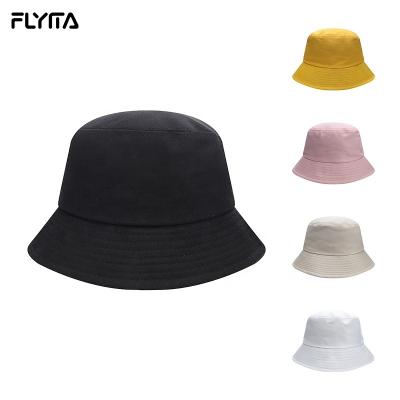 China Wholesale Printing Picture Bucket Hats Designs Logo Fisherman Sun Hat Foldable 100% Custom Cotton Embroidery Bucket Hats For Women for sale