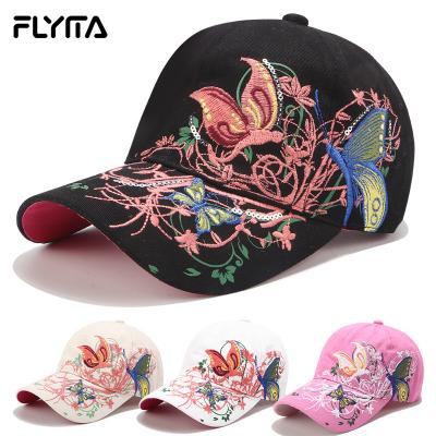 China Wholesale Price COMMON Baseball Cap Sports Hat Cap Cotton Adjustable Baseball Caps 100% Embroidery Custom Logo for sale