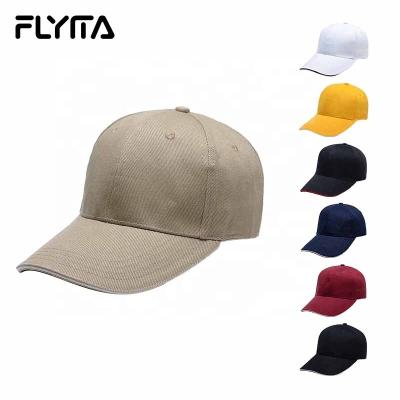 China JOINT Custom Printing Baseball Hats New Design 6 Panel Cotton Baseball Caps With Embroidery Logo for sale