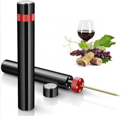 China Smart Design Custom Portable Mini Air Pressure Pump Wine Bottle Opener Bar Accessories Cork Pops Wine Remover for sale