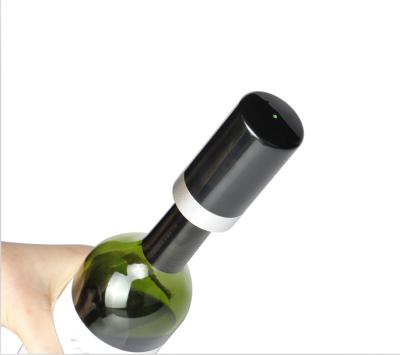 China Low MOQ Sustainable Custom Logo Automatic Vacuum Wine Pump Stopper For Wine Bottle for sale