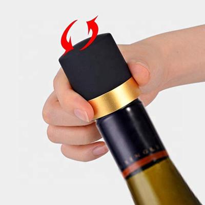 China Viable Hot Selling Customized Champagne Stopper Kit Bartender for Champagne Bottle Sipper for sale