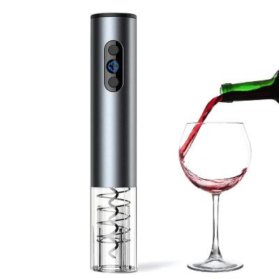 China High Quality Promotional Gift Electric Screw Wine Opener Set with Stainless Steel Aluminum Cutter for Kitchen Instrument for sale