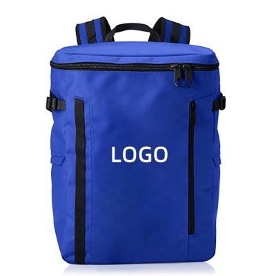 China Custom LOGO Large Capacity Student School Waterproof Bag Business Waterproof Laptop Bags Supplier School Travel Men's Backpack for sale