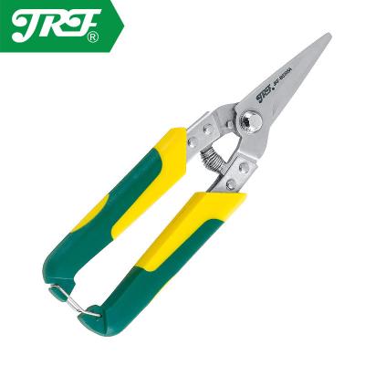 China Durable 210mm Aviation Shears With Straight Iron Sheet Scissors Industrial Grade Cutting for sale