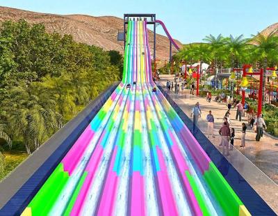 China commercial spiral child racer water slide for holiday resort water playground for sale