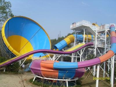 China Large Fiberglass Raft Tornado Water Ride Slide Games in Holiday Resort for sale