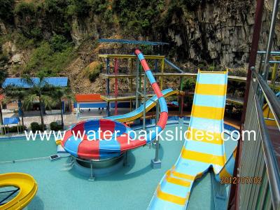 China Bowl Boomerang Water Park Slides With 5000 SQM Water Park Land for sale