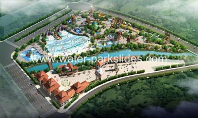 China Grote 6 Hectaren van het Waterpark de Toevlucht dieCapaciteit construeren 20000 Ruiters Te koop