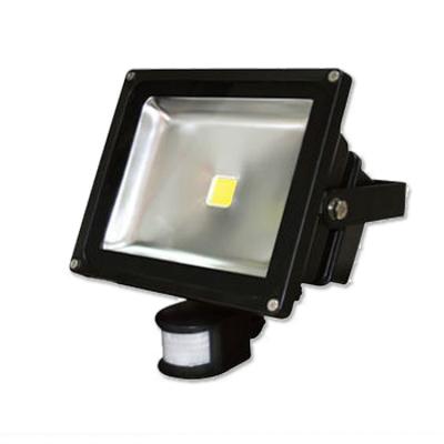 China Long Distance Aluminum Alloy 50W Led Spotlight With Sensor for sale