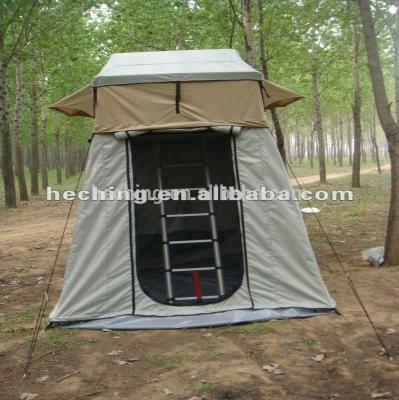 China Camouflage / Field Top Game Roof Tent With Changing Room Good Quality Supply for sale