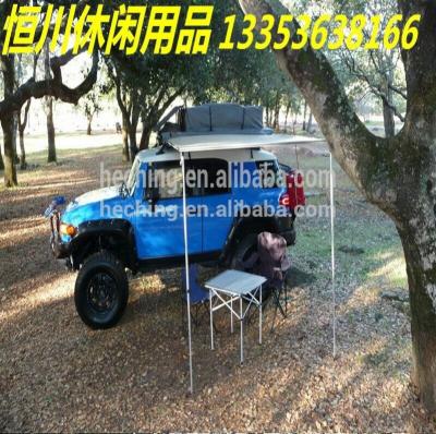 China Diagonal tying type camper car tent/side tent tent/4x4 tent roof top tent for sale