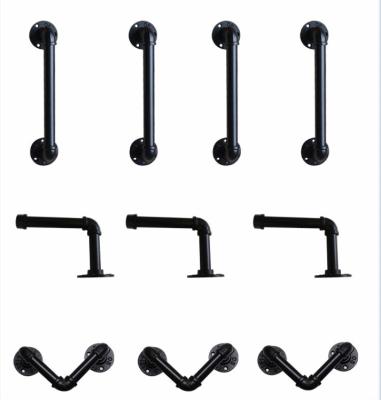 China Water pipe system; transportation ; 3/4 iron 3 way elbow diy black pipe fitting for sale