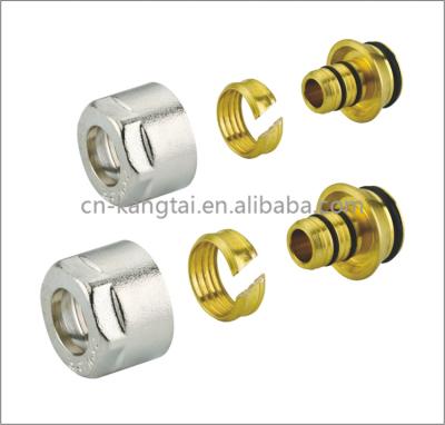 China Good quality low price modern wholesale brass pipe fitting for floor heating for sale