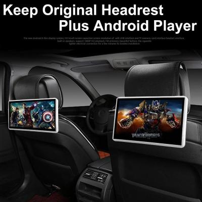 China Taxi Headrest Android Player 11.6 Inch IPS HD Monitor With WiFi Speaker FM Transmitter Touch Screen 12V Bracket for sale