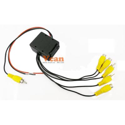 China No Problem A-100 Video Distributor Amplifier Booster Splitter CVBS Signal CVBS Enlarger For Car Monitor 1 Input 3 4 5 Output for sale