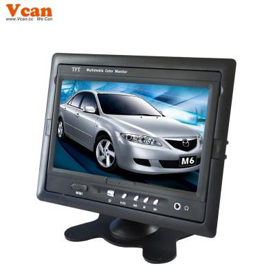 China TM-7003A 7 Inch Mini Portable LCD Monitor Remote Control High Resolution 7 Stand Alone Rest Seven Headrest LCD Main Screen Display for sale