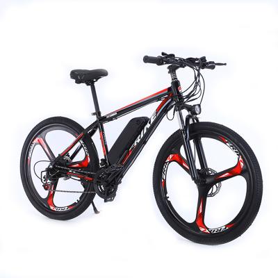 China Cheap steel frike in china 21/24/27 speed 250w350w500w1000w electrica kilometer 45 picycle electric for sale