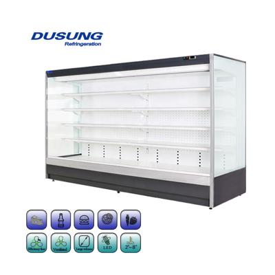 China Commercial Vertical Single-temperature Supermarket Beverage Energy Drinks Display Fridge Refrigerator for sale