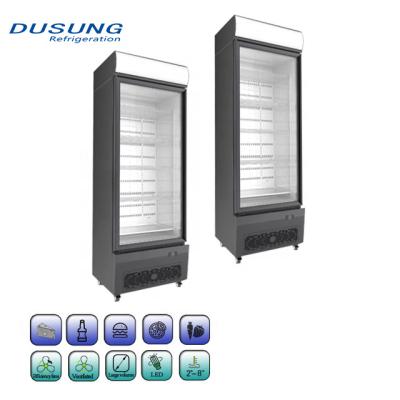 China Single-Temperature Commercial Glass Door Fridge Beverage Cooler for sale