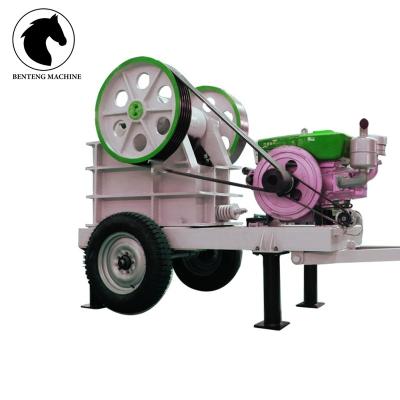 China energy & Diesel Engine Mining Jaw Crusher Machine For Sale for sale