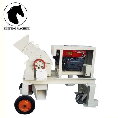 China Quarry Hot Sale Diesel Engine Hammer Mill Machine for sale