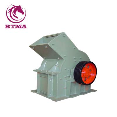 China Recycled Glass Mini Hammer Mill Crusher Quarry BTMA New Condition Machine Types for sale