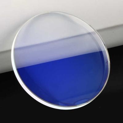 China Good Selling Ophthalmic Lenses Chinese Custom Logo Round Single Vision Anti Blue Ray Glasses Lens Eyeglasses Optical Lenses for sale