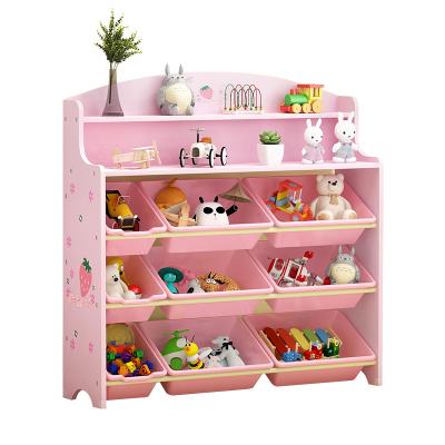 China 2020 New Style Modern Kids Furniture Big Children's Cartoon Storage Racks for sale