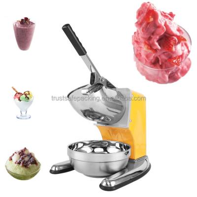 China TS63 Portable Electric Food Hand Pressure Ice Shaver Ice Crusher In Different Color for sale