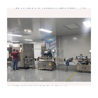 China Servo System With PLC Control Panel TS-SF Welcomed Liquid Filling Machine Bottle Filling Line Full Automatic Liquid Filling Machine 6 Heads for sale