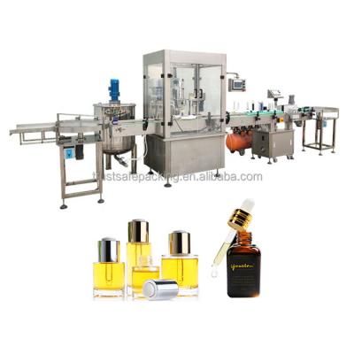 China Y2 Full Automatic Rotary Electronic Cigarette Liquid Eyes Food Drip for Essential Oil Bottle Filling and Capping Machine for sale