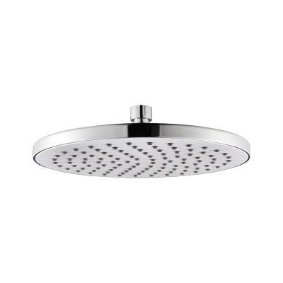 China Without Diverting Modern Hotel 10 Inch ABS Chromed POM Material Overhead Shower Head For Bathroom for sale