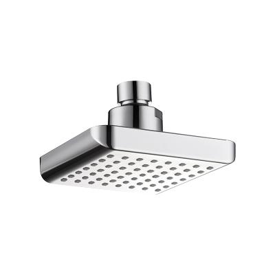 China Without Diverting ABS Plastic Chromed Square Overhead Shower Heads, Waterfall Bathroom Rain Shower Head for sale