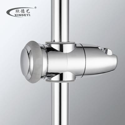 China Modern Ningbo Chromed Plating Accessories Sliding Shower Bars Shower Head Holder for sale