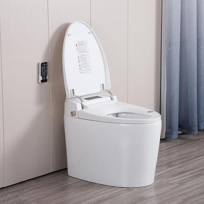 China Wholesale Automatic Operation Self-clean Bathroom Heated Electric Smart Toilet,Wc Automatic Flushing Smart Toilet for sale