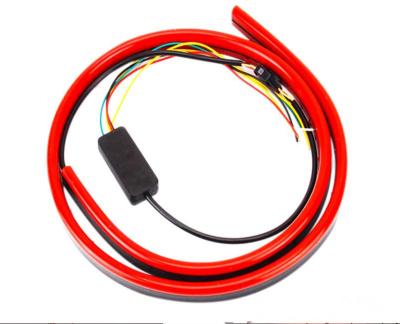 China Brake Light Car LED Brake Light Turn Signal Tail Running Light High Mount Stop Driving Modified Auto Flash Lamp Warning Flexible Strips for sale