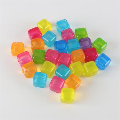 China Wholesale Reusable Custom Ice Cubes PE Material Ice Cubes Packaging 30pcs/bag for sale