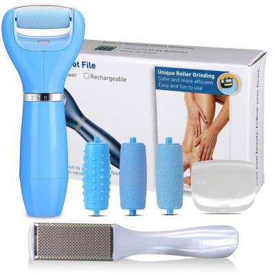 China Remove Callus On Skin Electric Pedicure Exfoliating Machine Foot File And Callus Remover Remove Callus On Skin Rotary ABS 52*142*190mm for sale