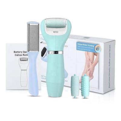 China High Quality Powerful Rechargeable Electric Callus Remover ABS Electronic Foot File for sale