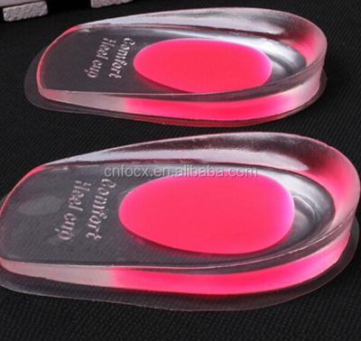 China Arch support silicone gel shoes insoles pads/heel insoles/shoe massage pads for sale