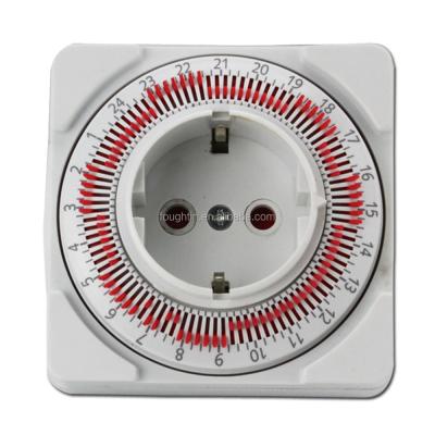 China Germany Multi-Function Socket Outlet Mechanical Timer for sale