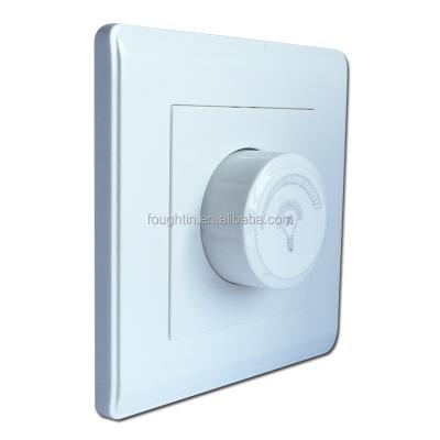 China PC Material 10A 500watts 1gang PC Led Dimmer Switch for sale