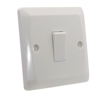 China UK Standard 1 Bakelite Plate Bakelite Strip 2 Way Switch UK Electrical Wall Switch for sale