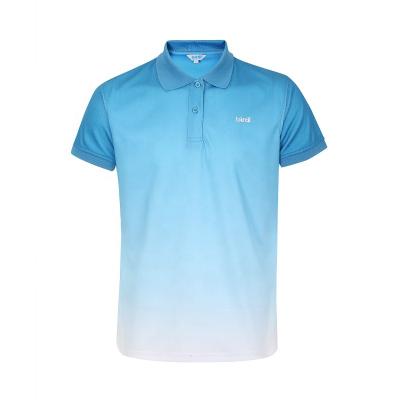 China Anti-wrinkle 100 polyester sublimation golf playeras tipo full color printing polo shirt for sale