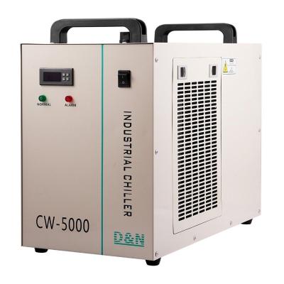 China Building material shops industry laser s&a CW5000 water chiller cooling for 100W/130W/150W laser tube 1390/1290/1325 laser machine for sale